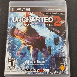 Lot of 2 - Uncharted Drake's Fortune and Uncharted 2: Among Thieves PS3  Games